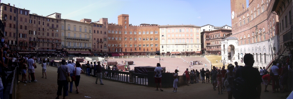 Panorama - Siena - Piazza del Campo
