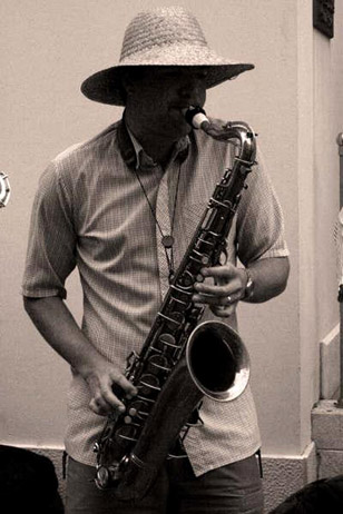 ...artista di strada..