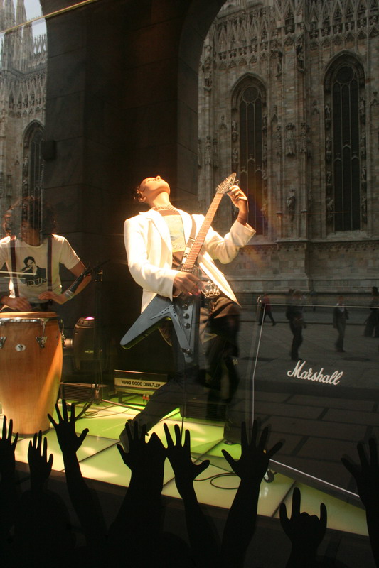 Che esibizionista...