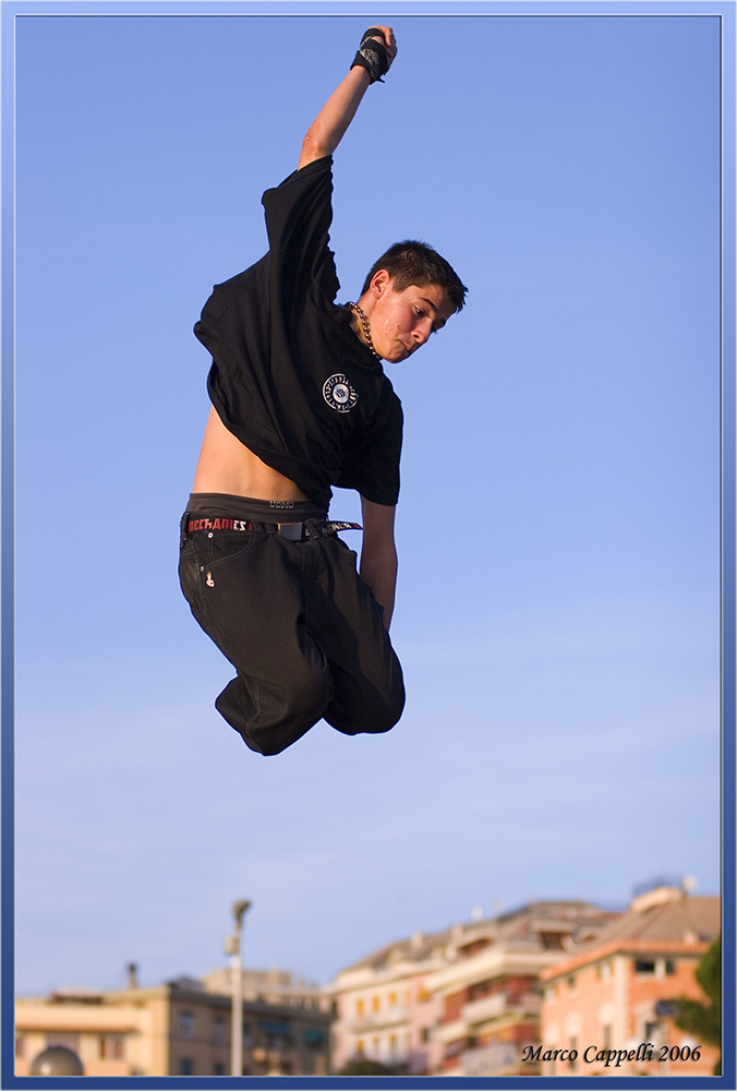 al di sopra di Genova senza strutture