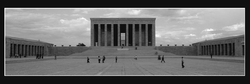 il mausoleo di Ataturk ad Ankara (Turchia)