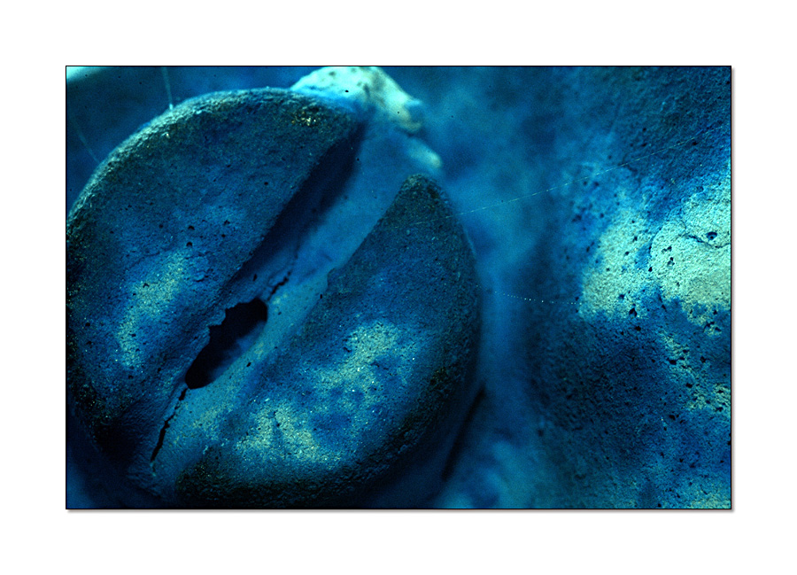 Locked tight in a deep freeze.