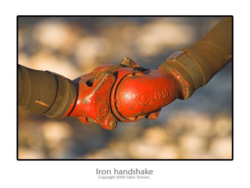 iron handshake