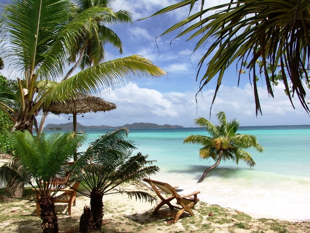 Cote d'or beach, Seychelles