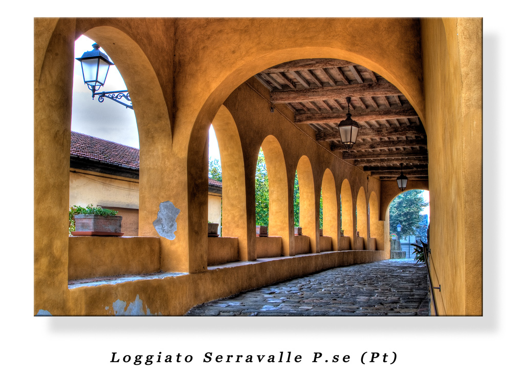 Loggiato Serravalle P.se