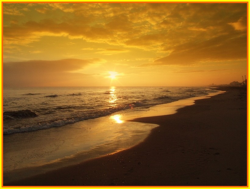 Un'alba sull'Adriatico