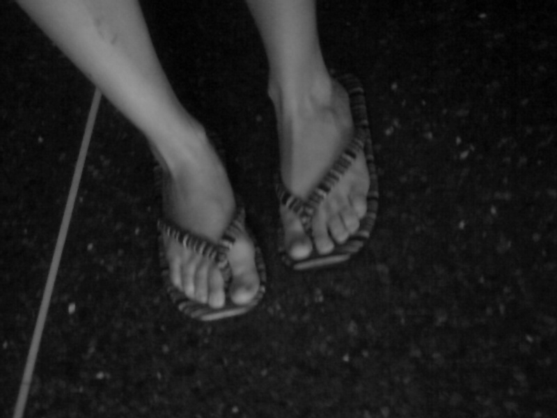 ..get your feet wet, don't move...