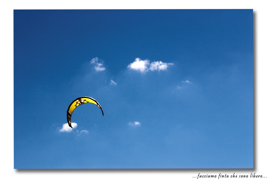 Facciamo finta che sono libero?