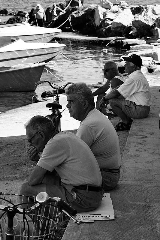 In attesa delle barche