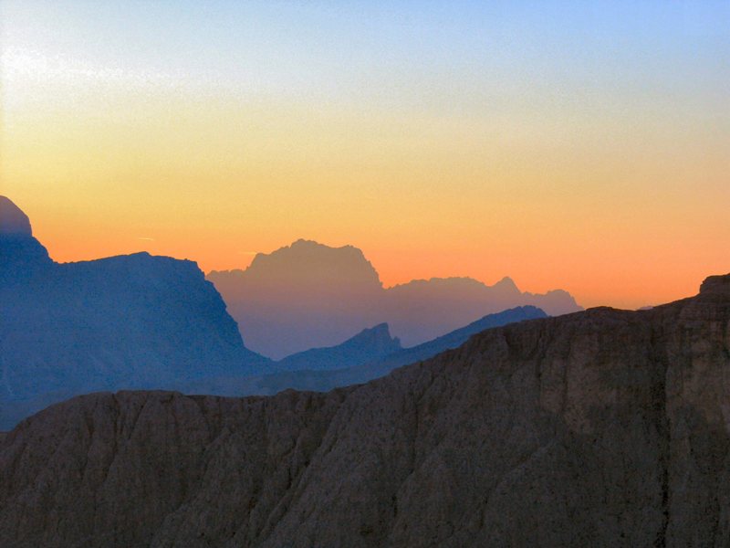 alba sulle dolomiti