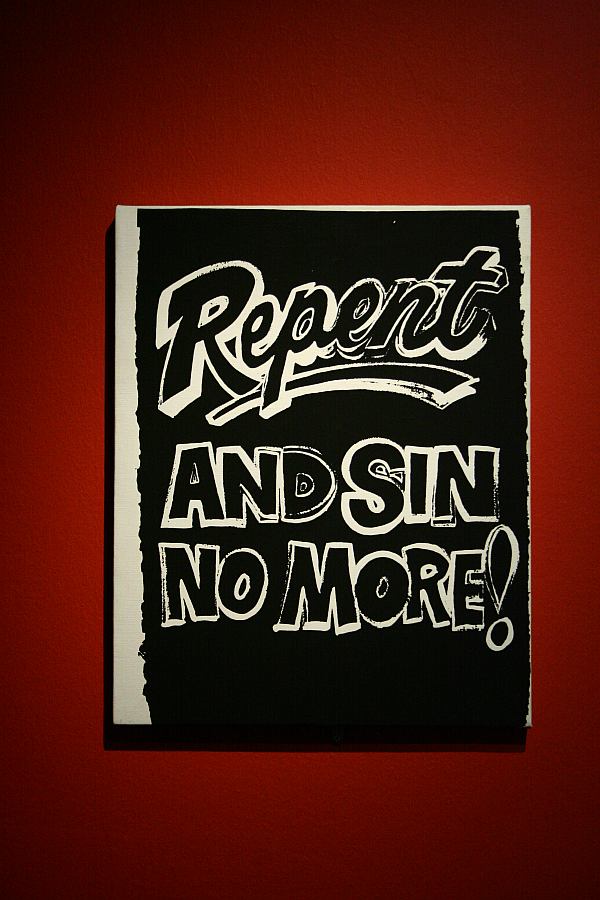 Repent and sin no more!
