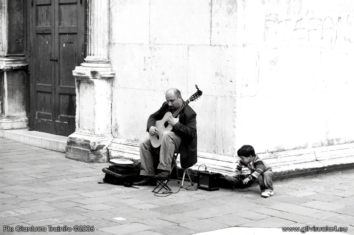 Il musicista e il bambino