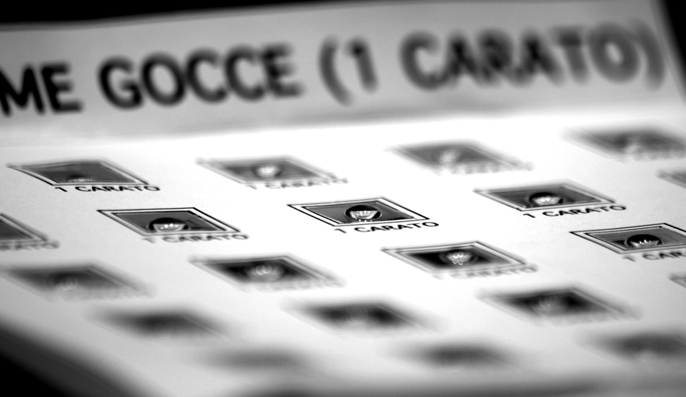 Gocce d'acqua (1 carato)