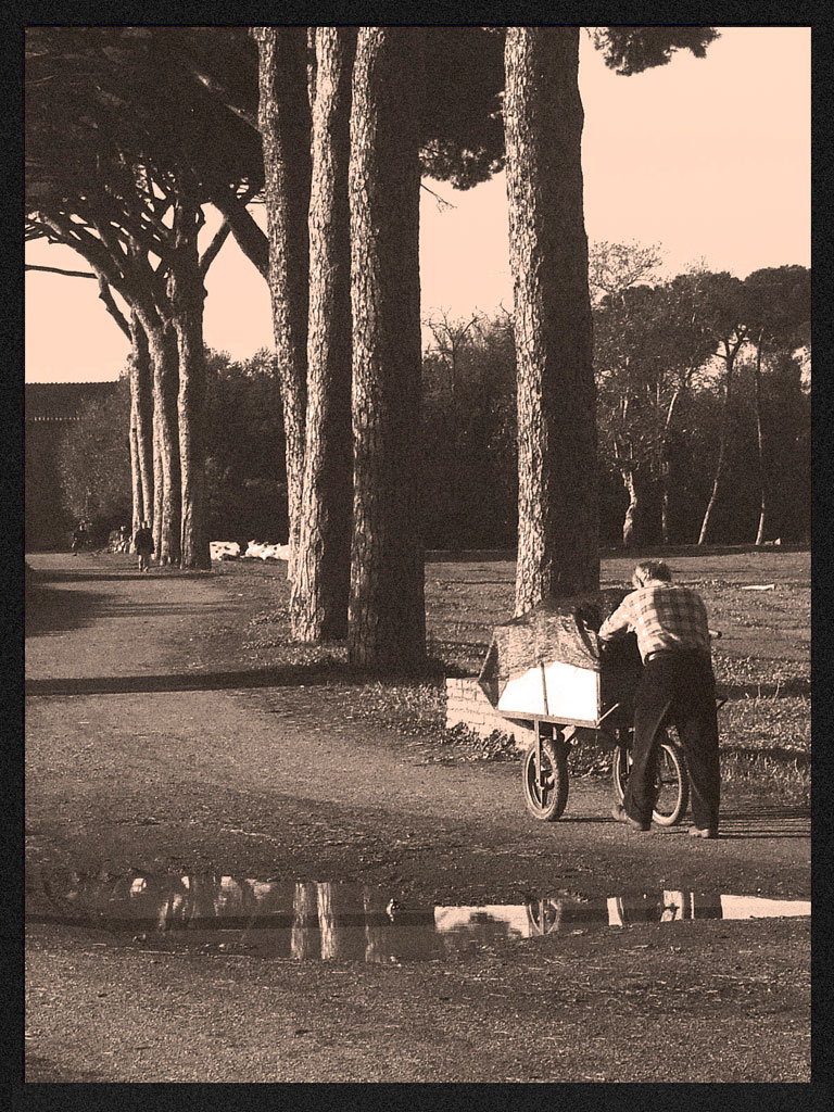 il carretto passava e l'uomo gridava