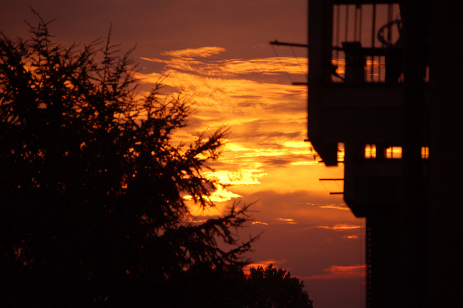 Tramonto balcone 2