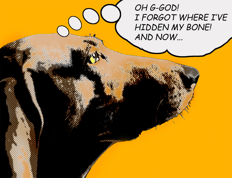 Umba's Pop Art#2 (Omaggio a Lichtenstein)