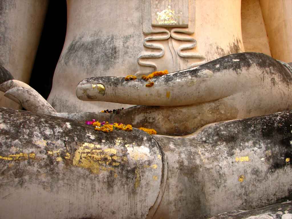 Mano del Budda Thailandia