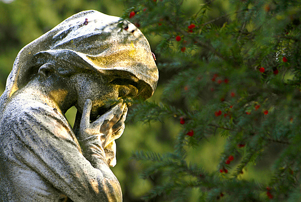 Serie "Cimitero monumentale di Torino" di Pavel Maximov
