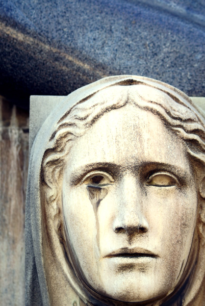 Serie "Cimitero monumentale di Torino" di Pavel Maximov