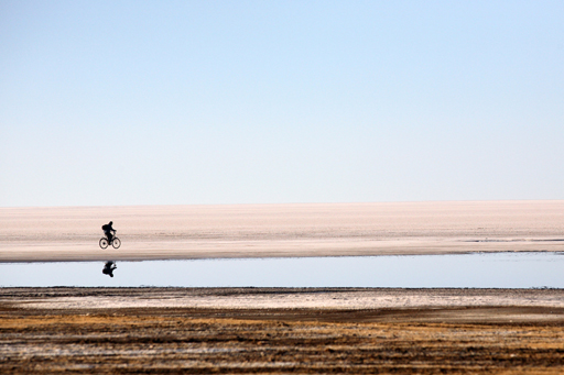 bici nel salar di uyuni