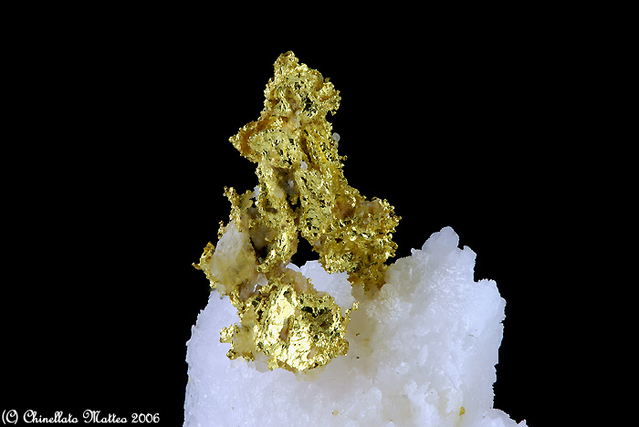 Oro Nativo su Quarzo