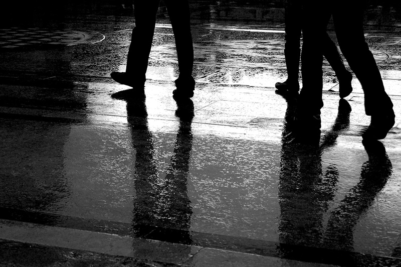 sole dopo la pioggia