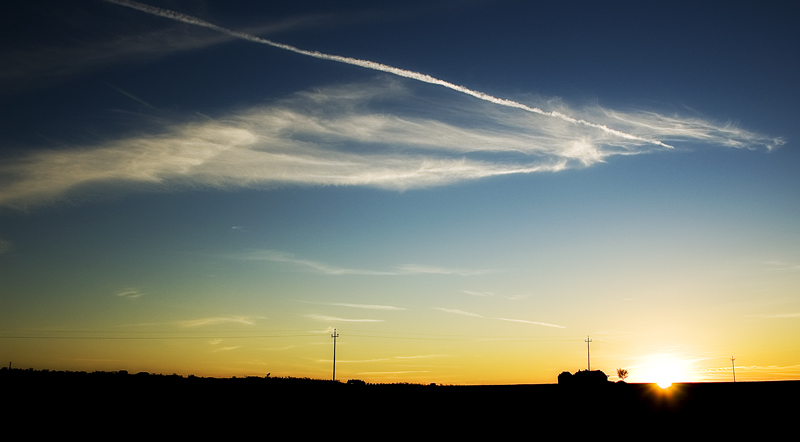 contrasti al tramonto