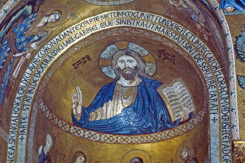 Cristo Pantocratore - Cappella Palatina - Palermo
