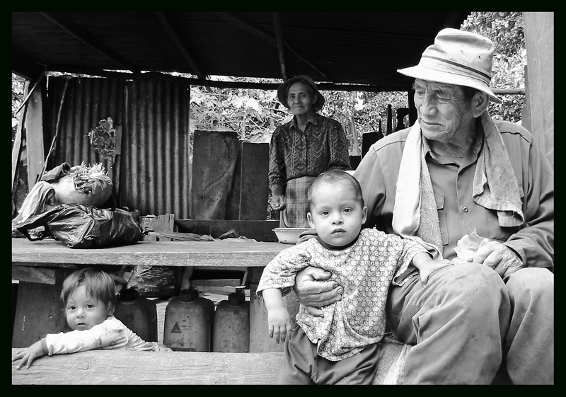 Ritratto di famiglia boliviana