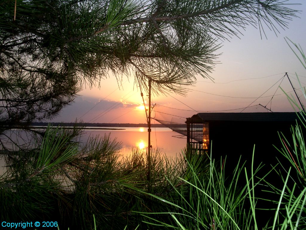 Tramonto a Marina Romea