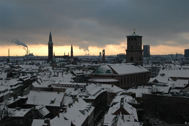veduta di copenhagen