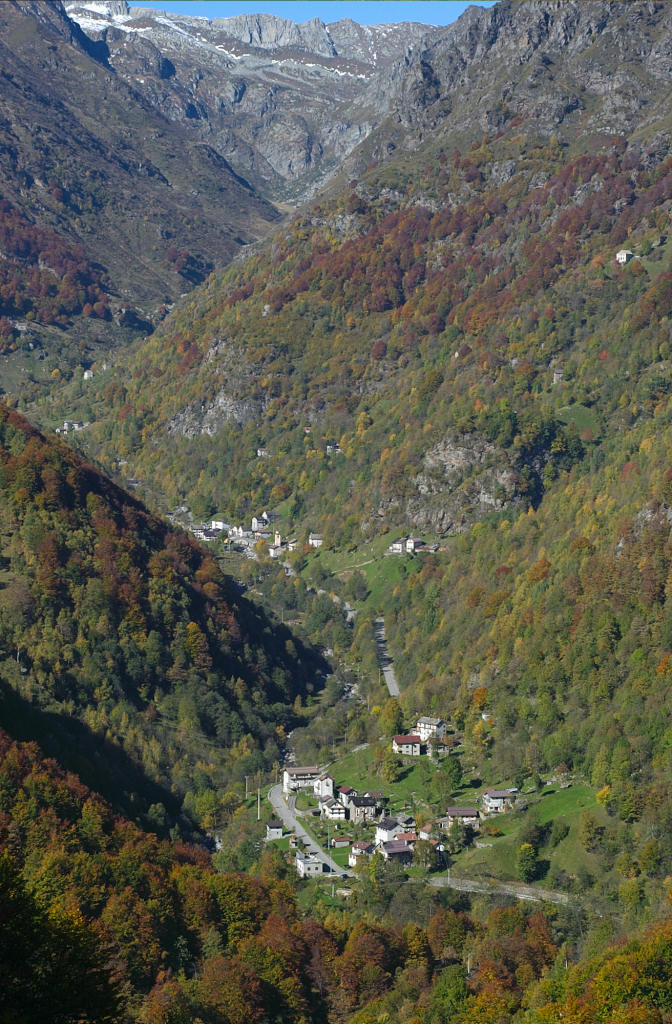 La Val Mastallone, verso Santa Maria
