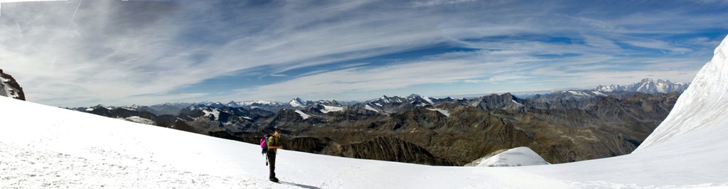 PANORAMA DALLA CIMA DEL GRAN PARADISO2