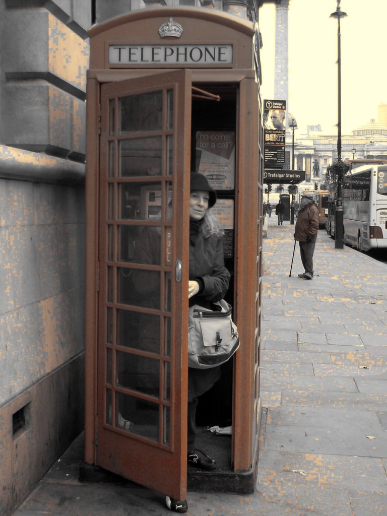 Cabina telefonica inglese