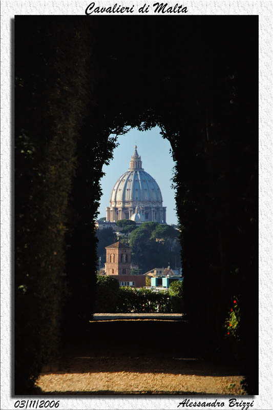 Cavalieri di Malta, colle Aventino