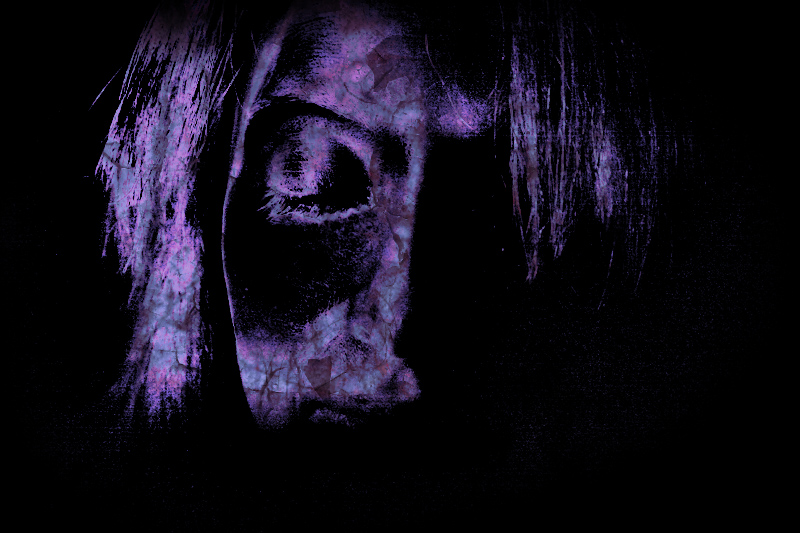 la bambina era del vento nella notte