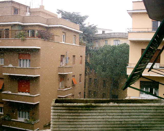 neve a roma