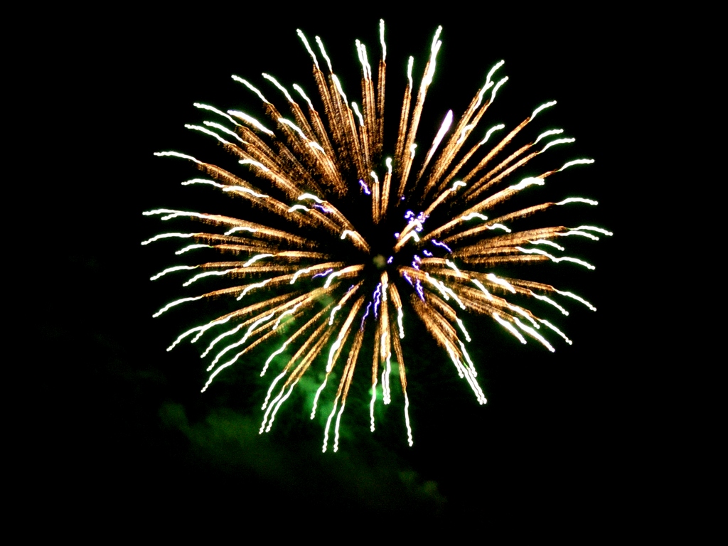 Fuochi d'artificio a Collecchio