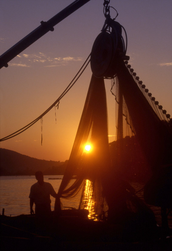 Preparazione alla pesca