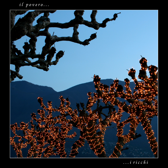 i ricchi ... e il povero