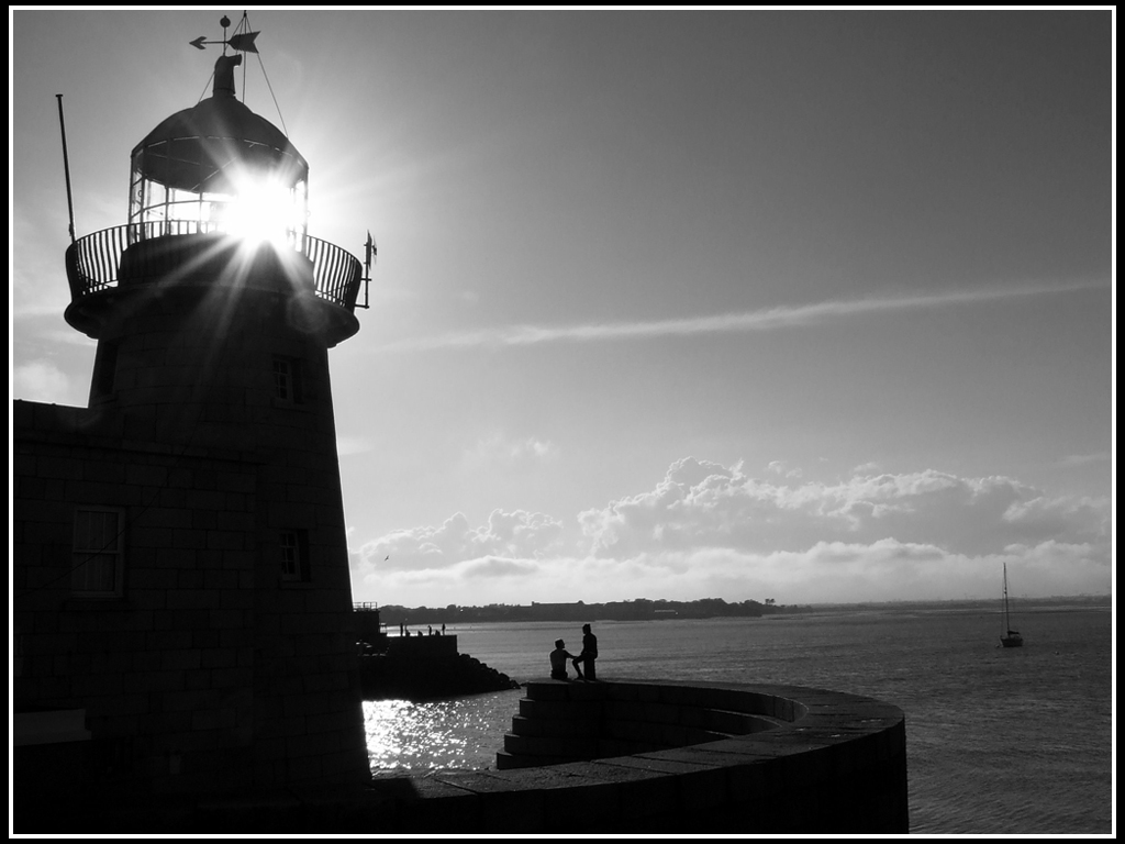 Dublin - Howth Pier - LightHouse Romantic