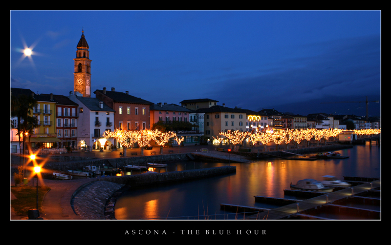 Ascona - the blue hour