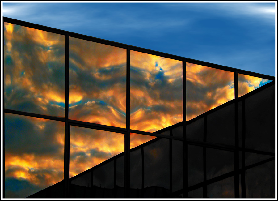 Riflesso di un tramonto