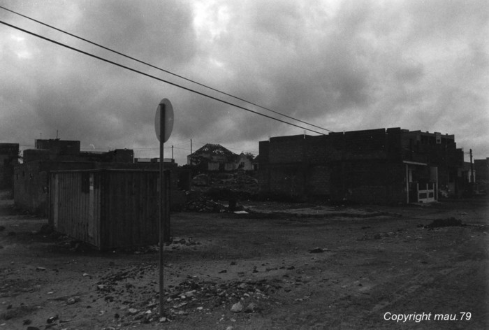 Villaggio semi-desertico