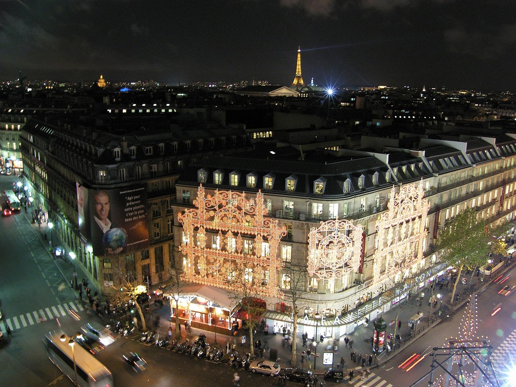 Parigi - Luminarie natalizie