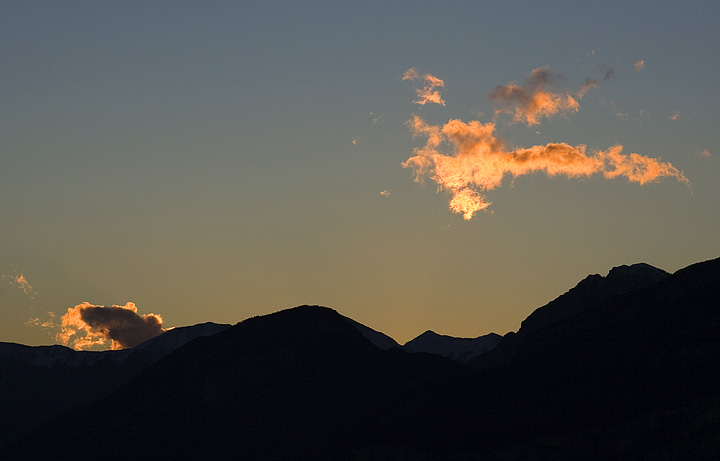 tramonto trentino