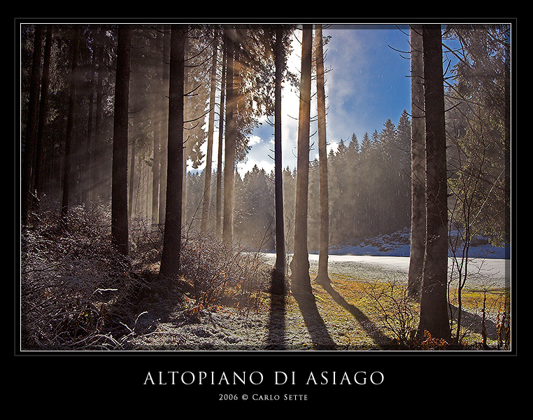 Nebbie sull'Altopiano