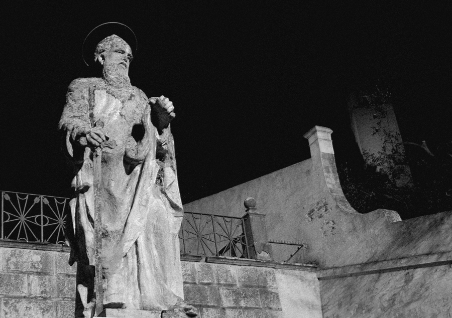 San Miniato by night