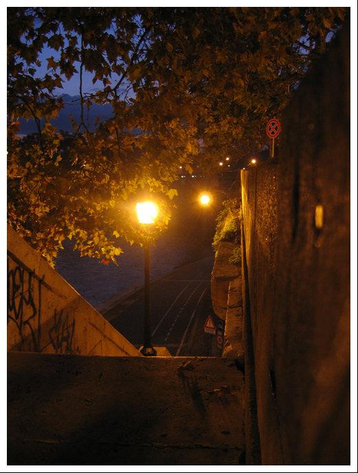 risveglio sub urbano - isola tiberina ore 7 a.m.