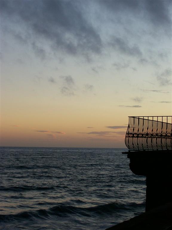 balcone sul mare
